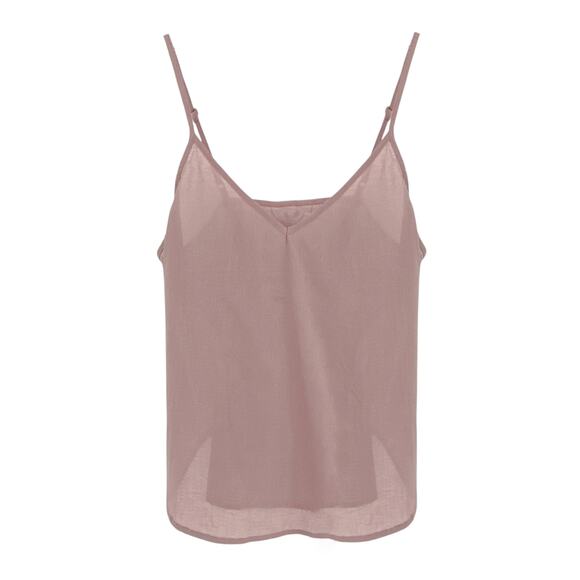 FARM RIO Pleated Yoke Blouse Light Pink S - Picture 4 of 12